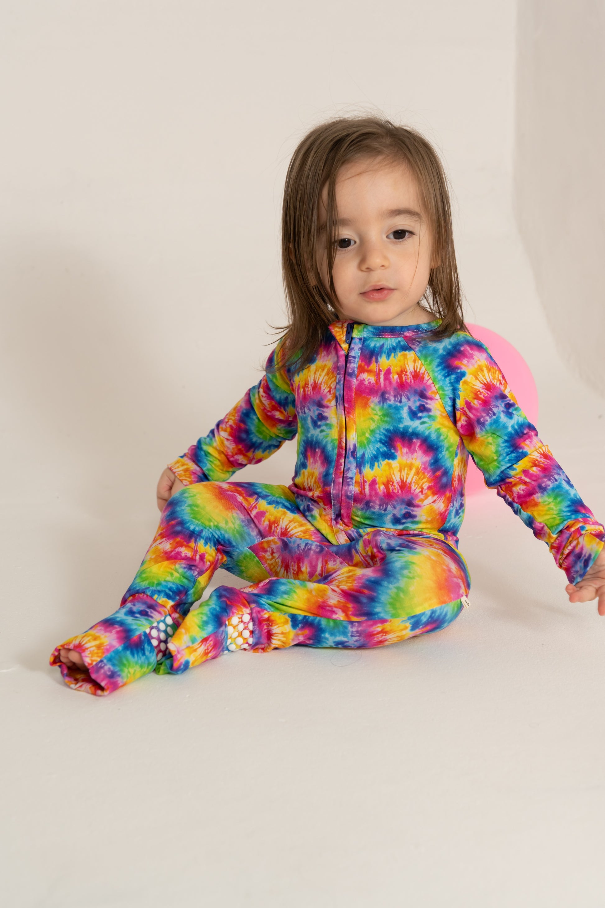 Tie Dye Convertible Footie