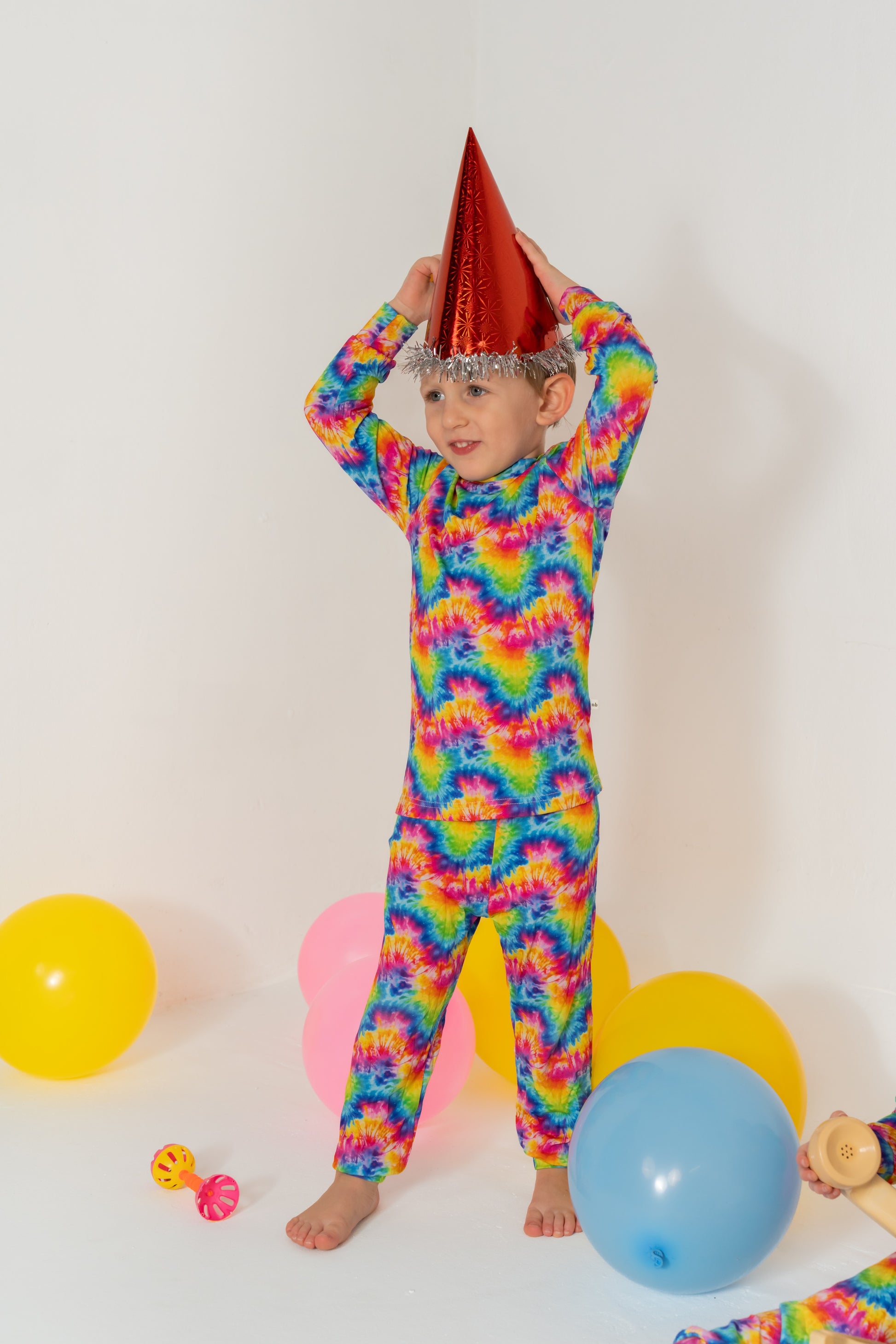 Tie Dye Two-Piece Pajama Set