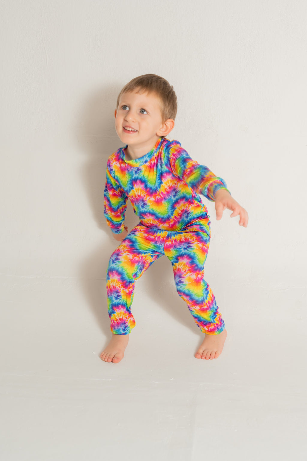Tie Dye Two-Piece Pajama Set