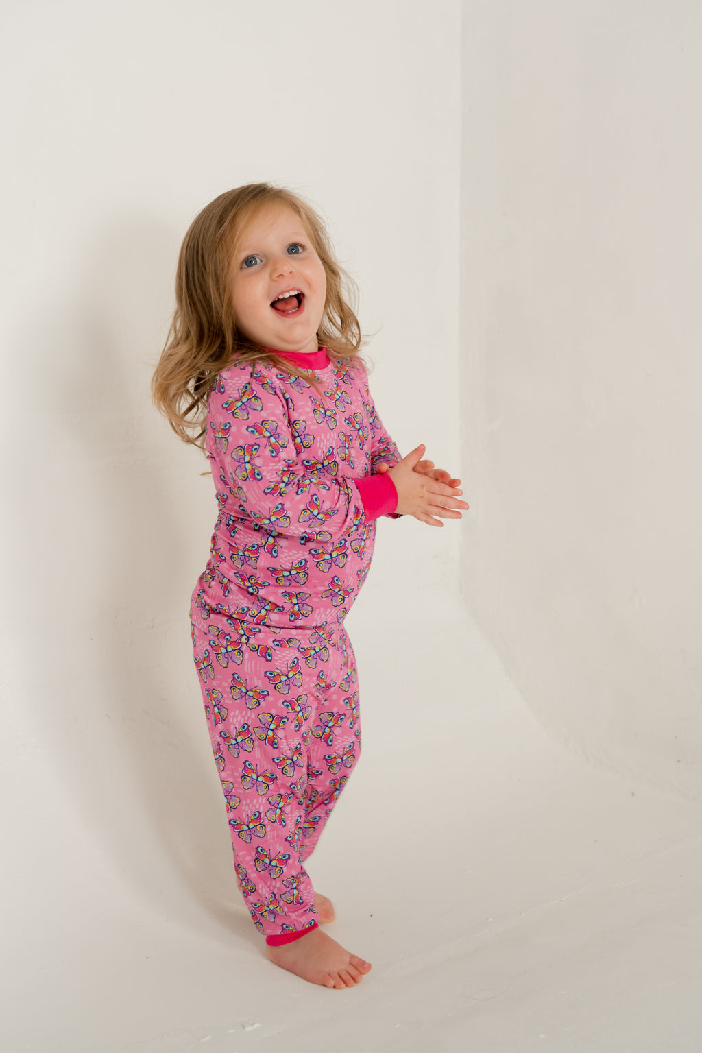 Butterflies Two-Piece Pajama Set