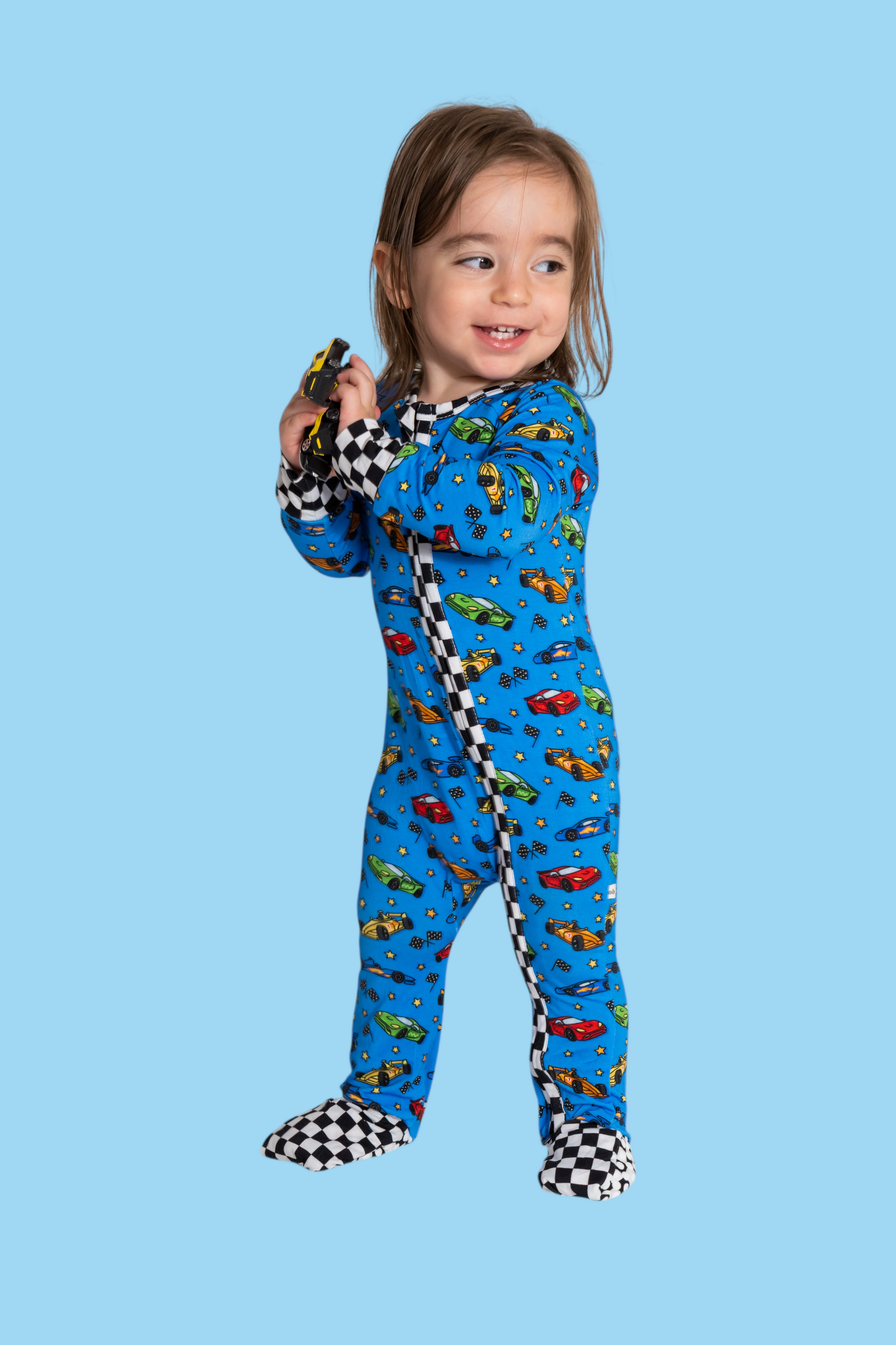 Racing Cars Convertible Footie