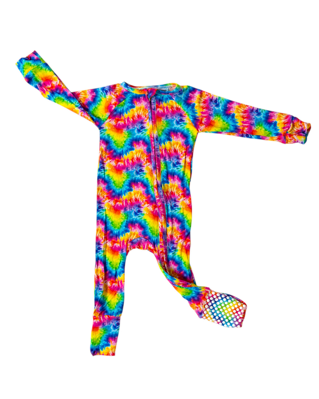Tie Dye Convertible Footie