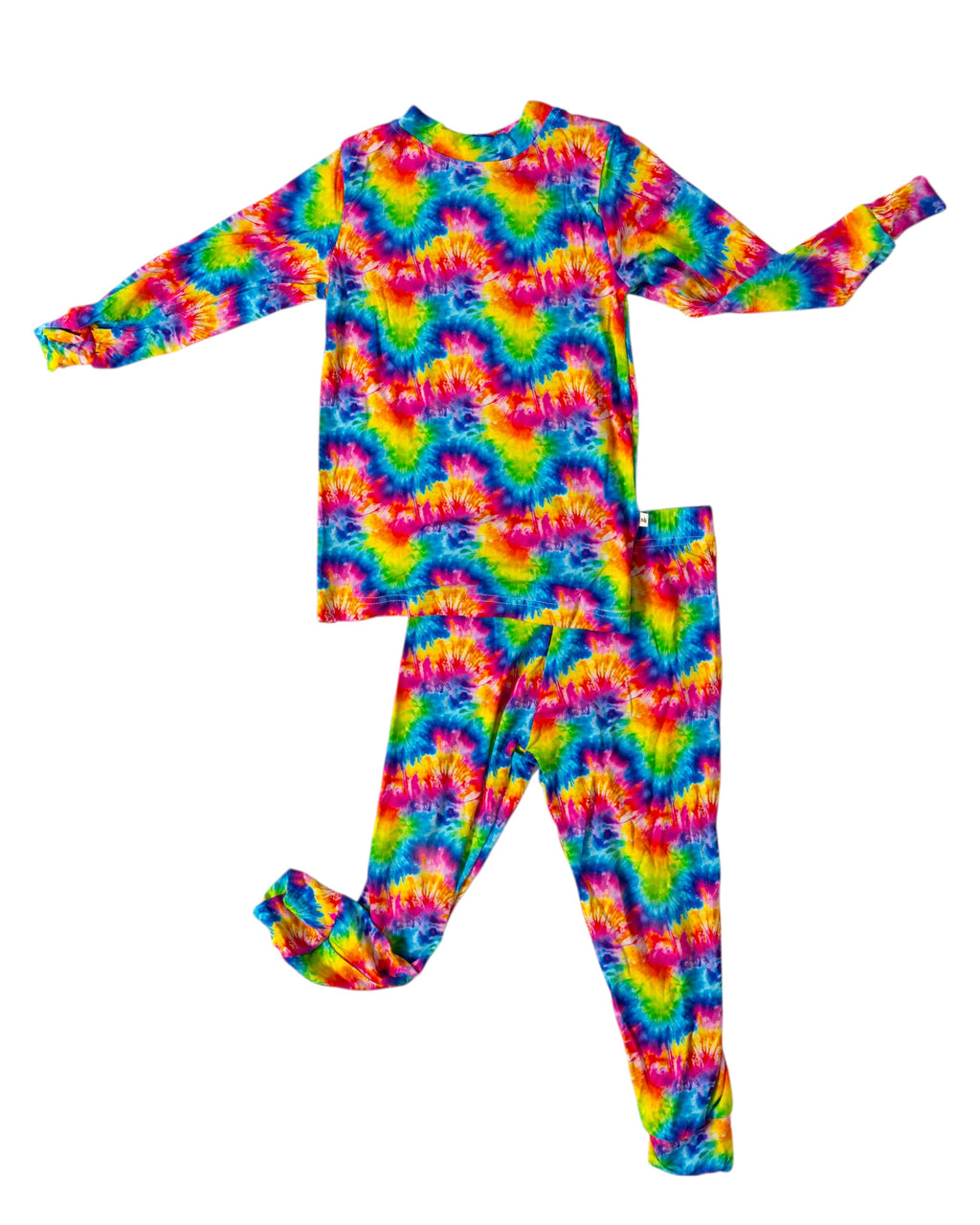 Tie Dye Two-Piece Pajama Set